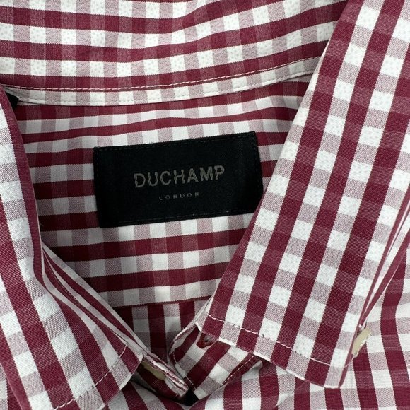 Mens 16.5 42 Large Duchamp London Dress Shirt - Picture 4 of 6
